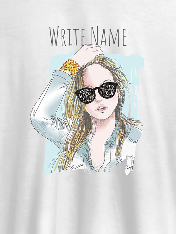 Latest Fashion Sunglasses Personalised Womens T Shirt