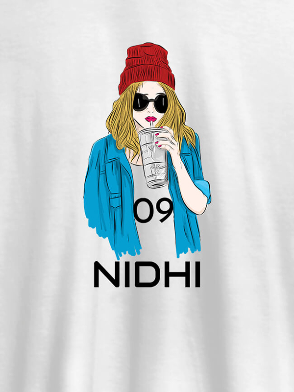 Funky Sunglasses Personalised Womens T Shirt