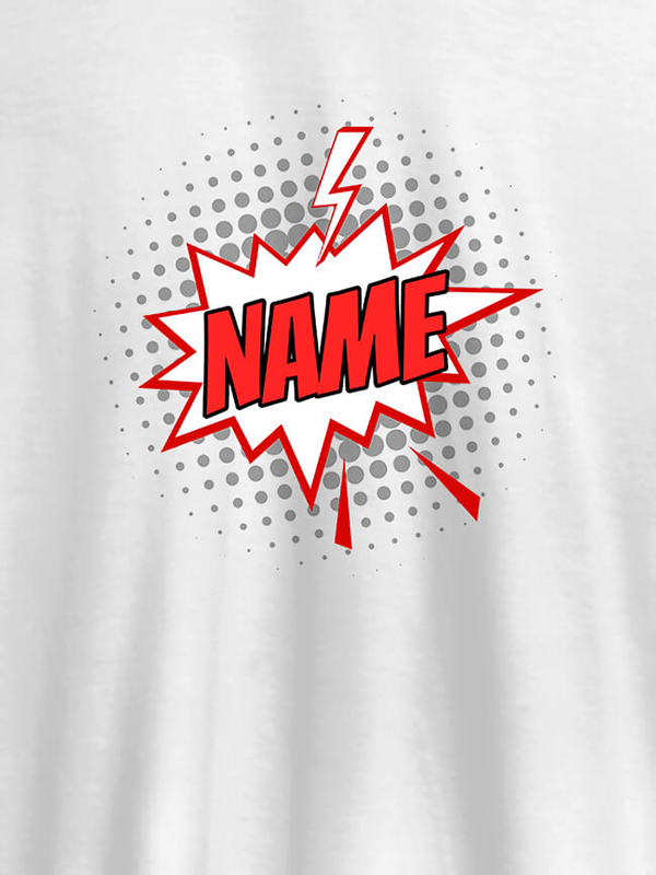 Thunder Theme On Customized Women Tees