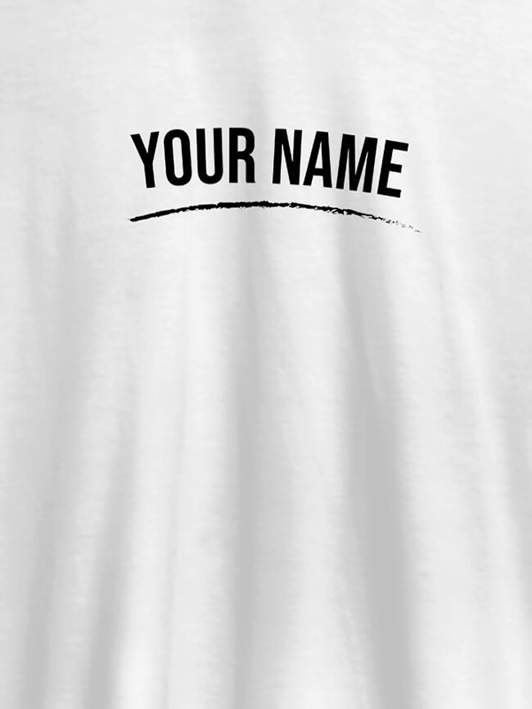 Signature Theme with Your Name On Customized Women Tees