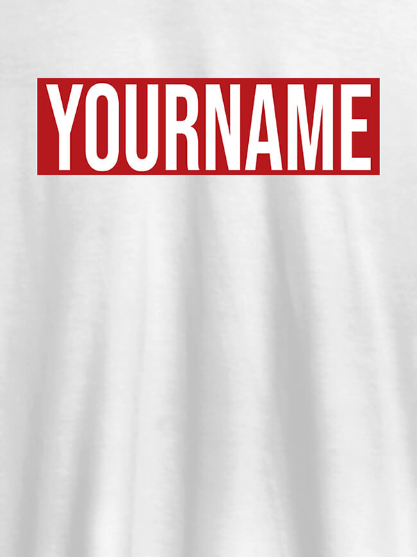 YourName On Personalized Women Tees