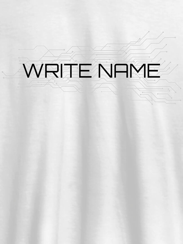 Circuit Theme with Name On Customized Women Tees