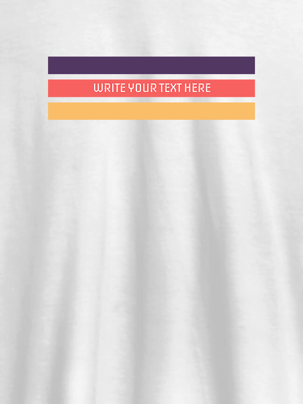 Write Quote with Your Name On Women T Shirts with Name, Text, and Photo