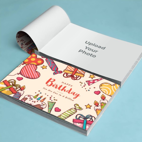 Gifts for your Birthday Design Cover Personalised photo book