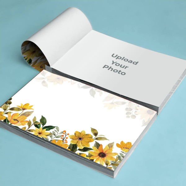 Floral Design Cover Snapbook