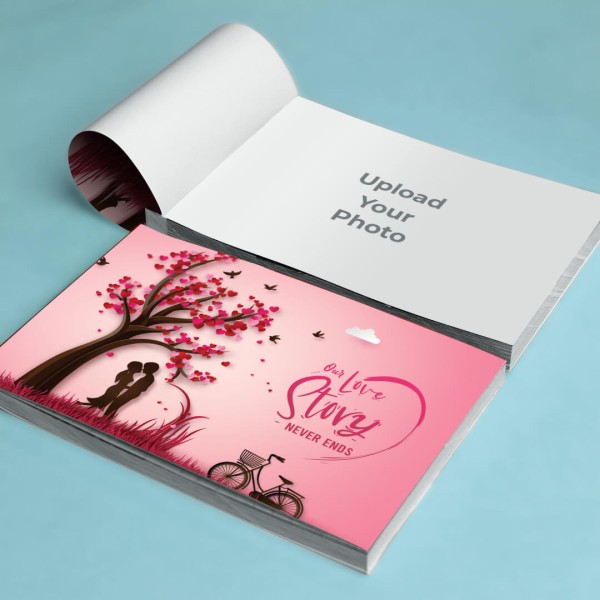 Our Love Story Never Ends Scrapbook