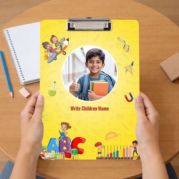 Sunshine Yellow School ABC Learning Acrylic Writing Pad