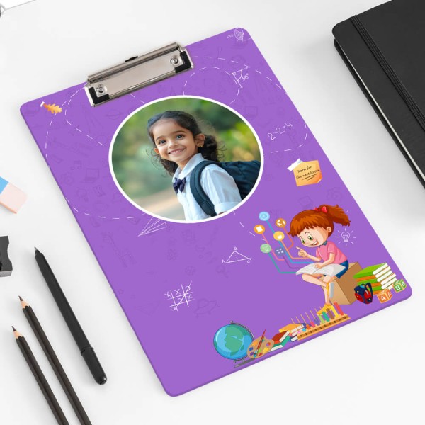 Deep Purple Creative Scholar Education Acrylic Writing Pad