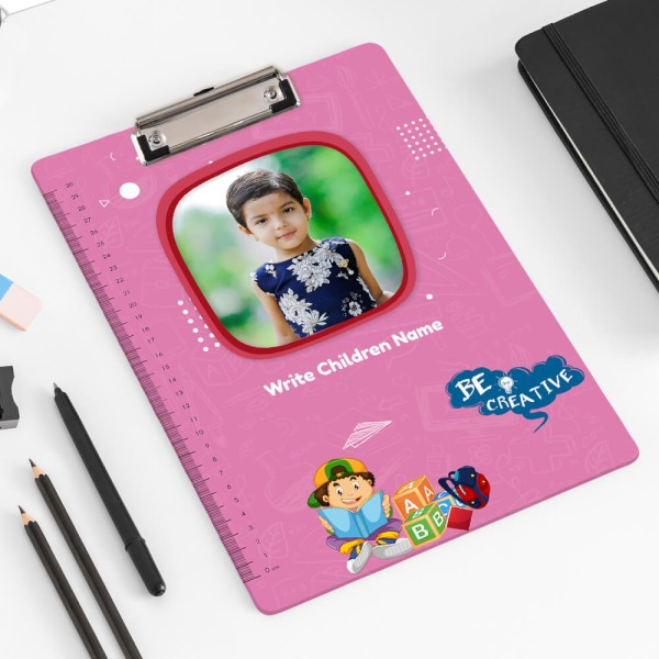 Bright Pink Be Creative Blocks Acrylic Writing Pad