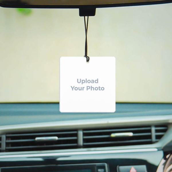 Square Acrylic Car Hanging