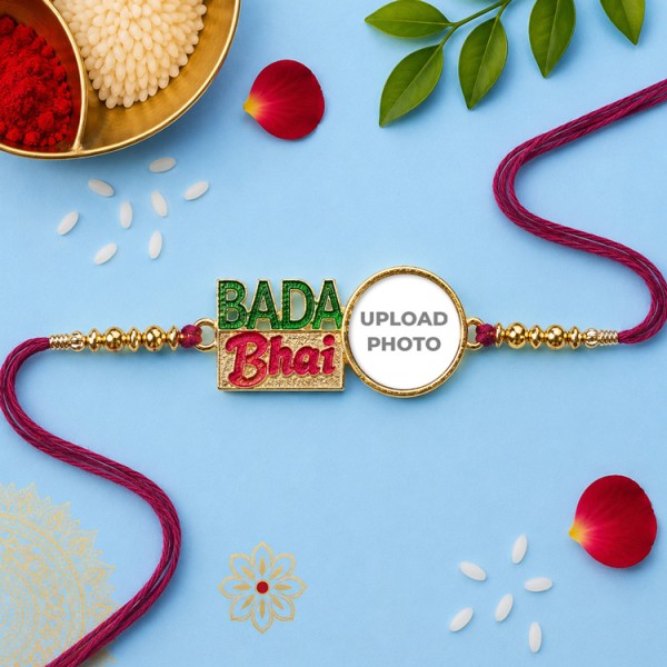 Bada Bhai Green Photo Rakhi