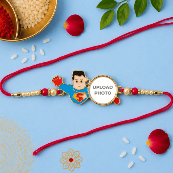 Kid Superman Photo Rakhi
