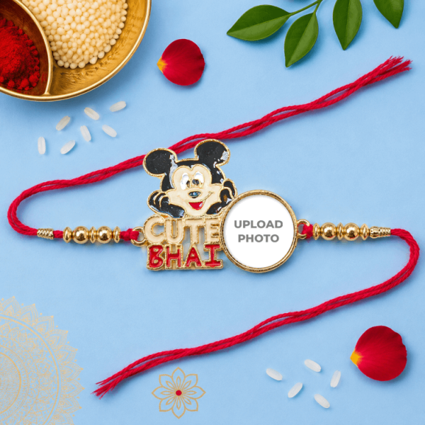 Cute Bhai Round Rakhi