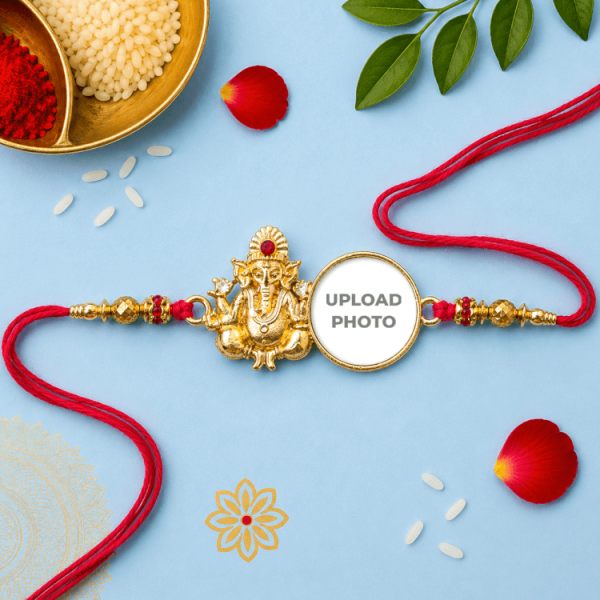 Lord Ganesha Photo Rakhi