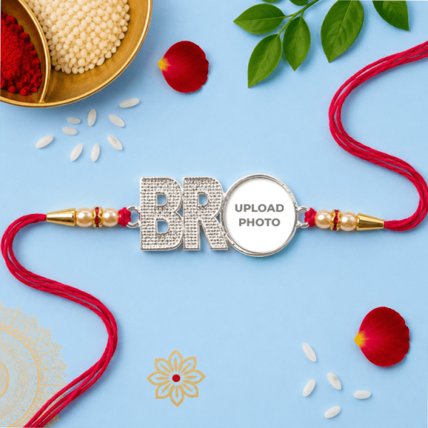 Silver Color Bro Rakhi