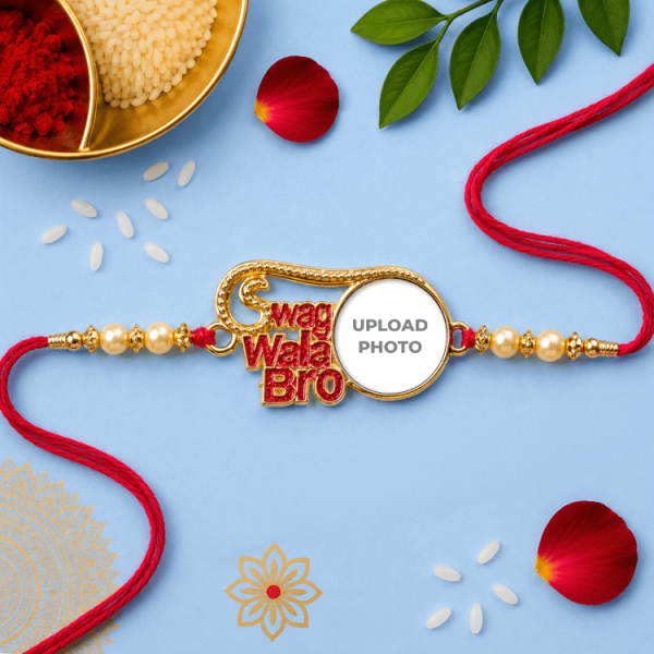 Swag Wala Bro Rakhi with Photo