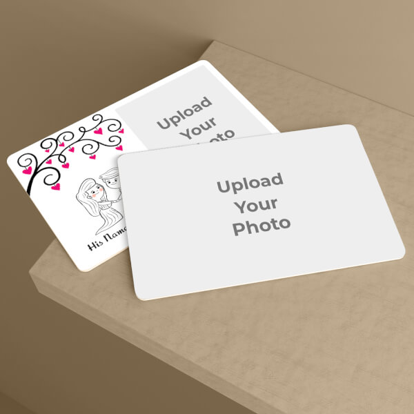 Couple Under Heart Tree Design Wallet Card
