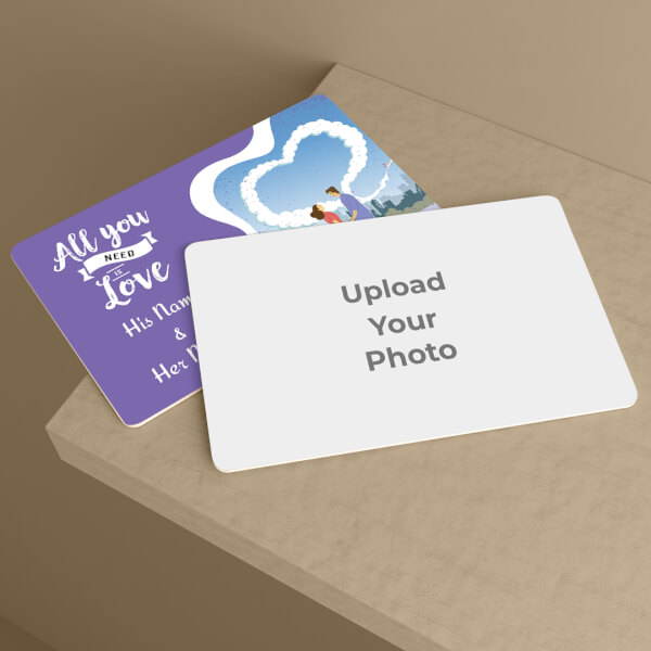 All You Need is Love Design Wallet Card