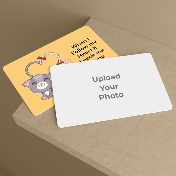 Couple Cute Kittens Design Wallet Card
