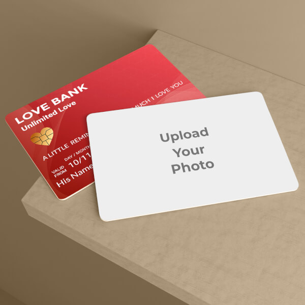 Unlimited Love Card Design Wallet Card