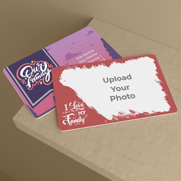 Our Family Design Wallet Card