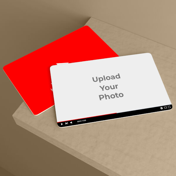 Paused Video Design Wallet Card