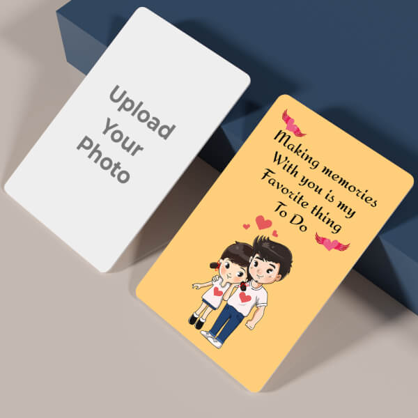 Childhood Love Design Wallet Card