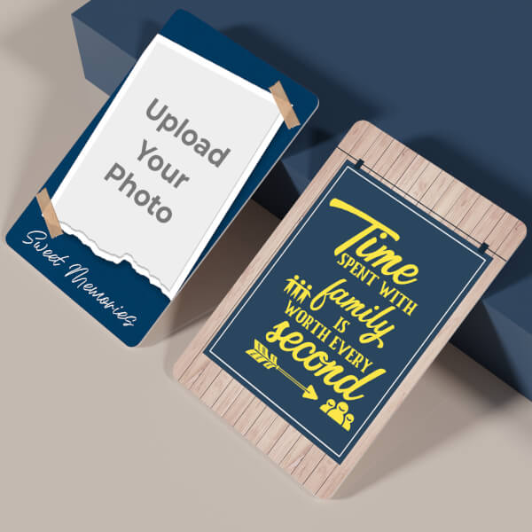 Sweet Memories With Family Design Wallet Card