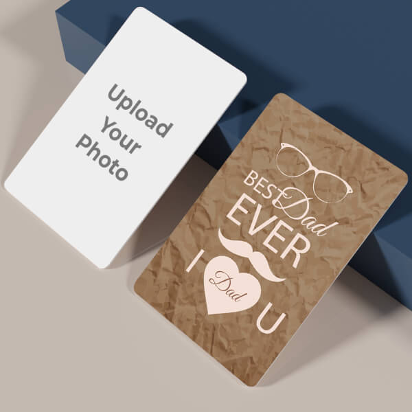 The Best Dad Ever Design Wallet Card