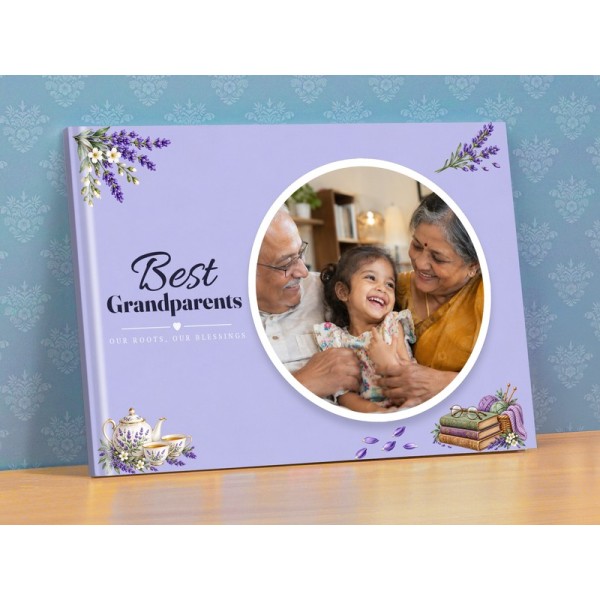 Best Grandparents Lavender Memories Photobook
