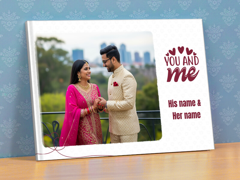 Heartfelt You And Me Photo Album