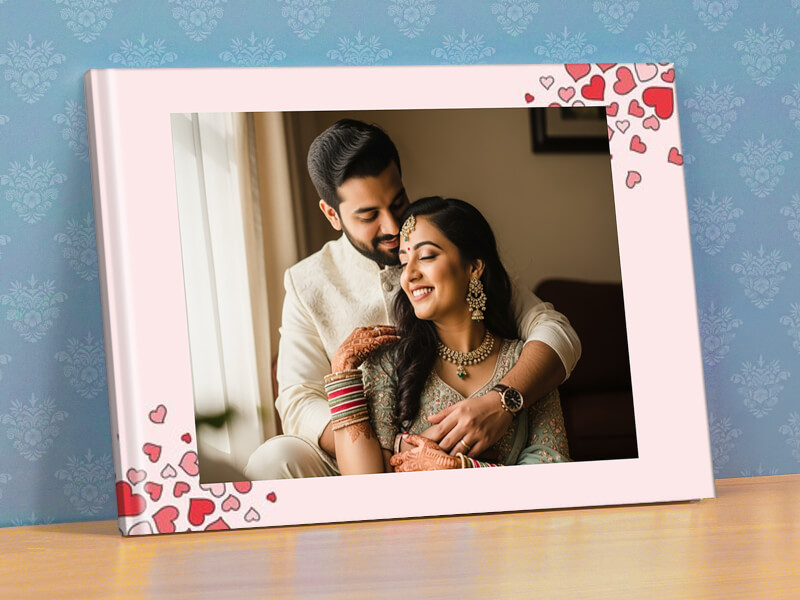 Love Birds and Hearts Photo Album