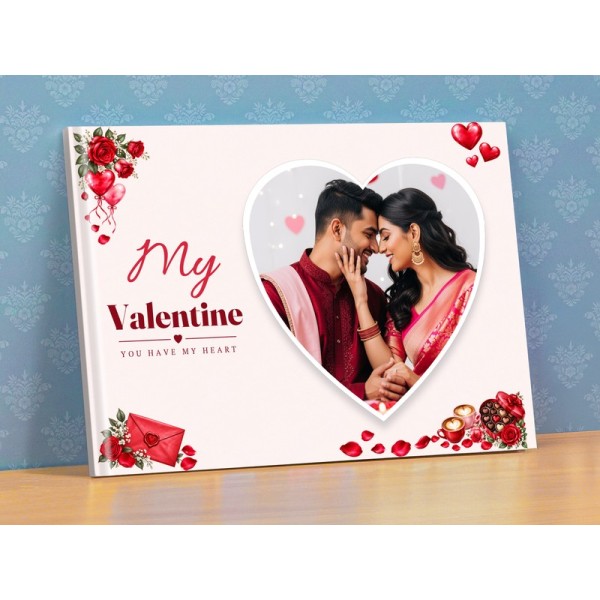 My Valentine Roses and Hearts Photobook