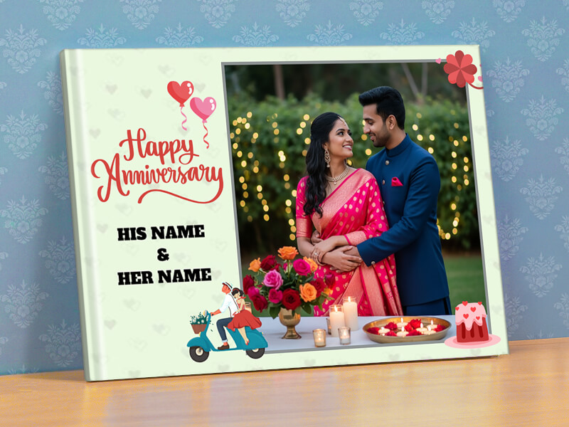 Personalized Anniversary Gift Album