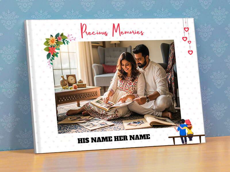 Personalized Precious Memories Photo Album