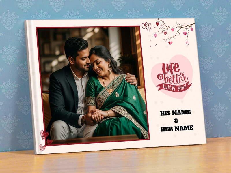Personalized Life is Better With You Photobook
