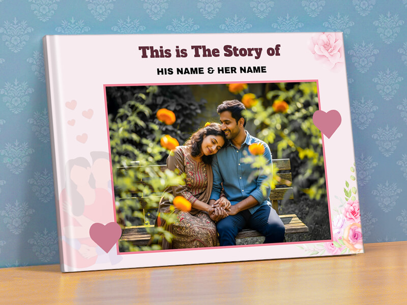 This Is The Story Of Mr and Mrs Custom Photobook