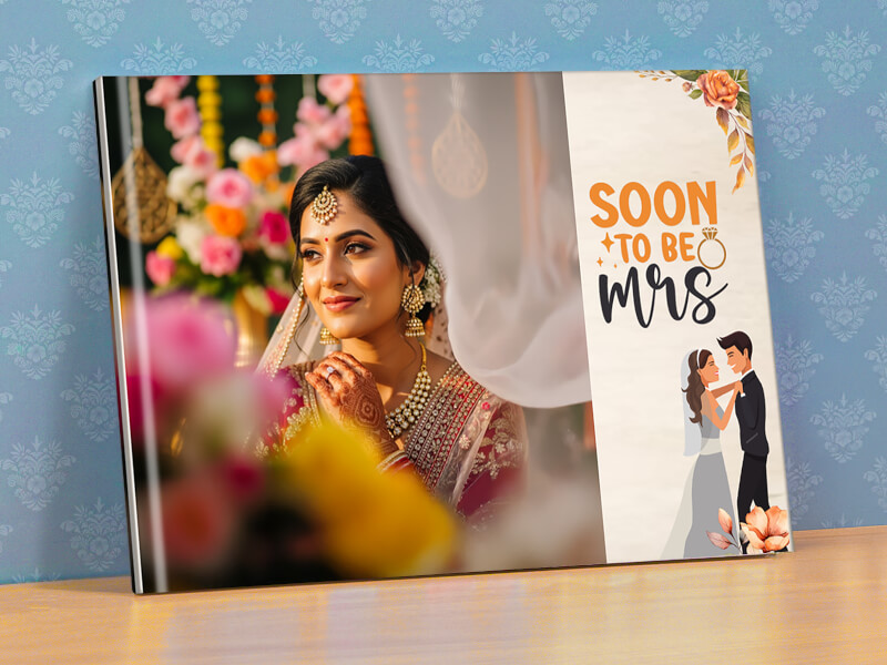 Personalized Soon To Be Mrs Photobook
