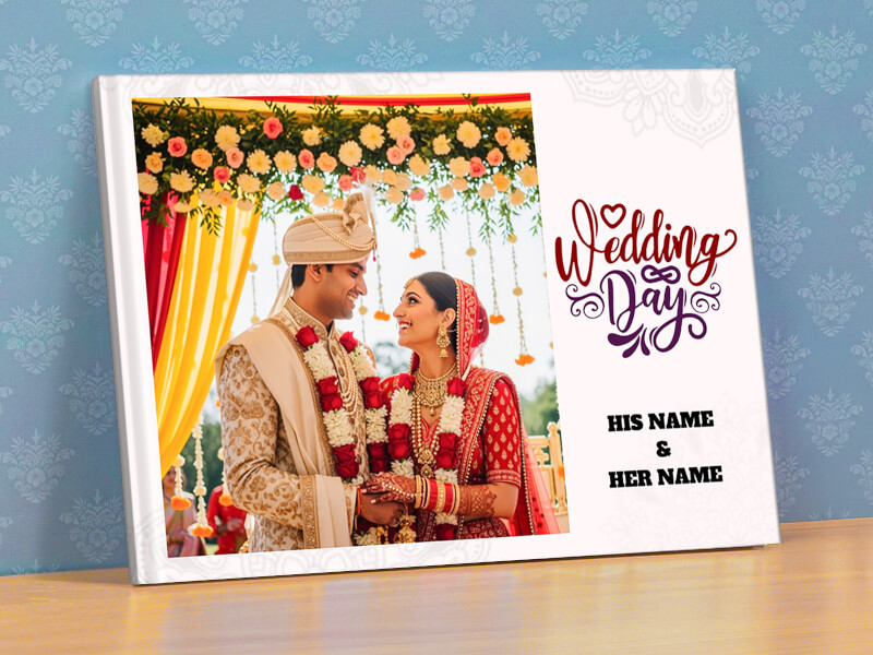 Wedding Day Special Moments Of His And Her Photo Album