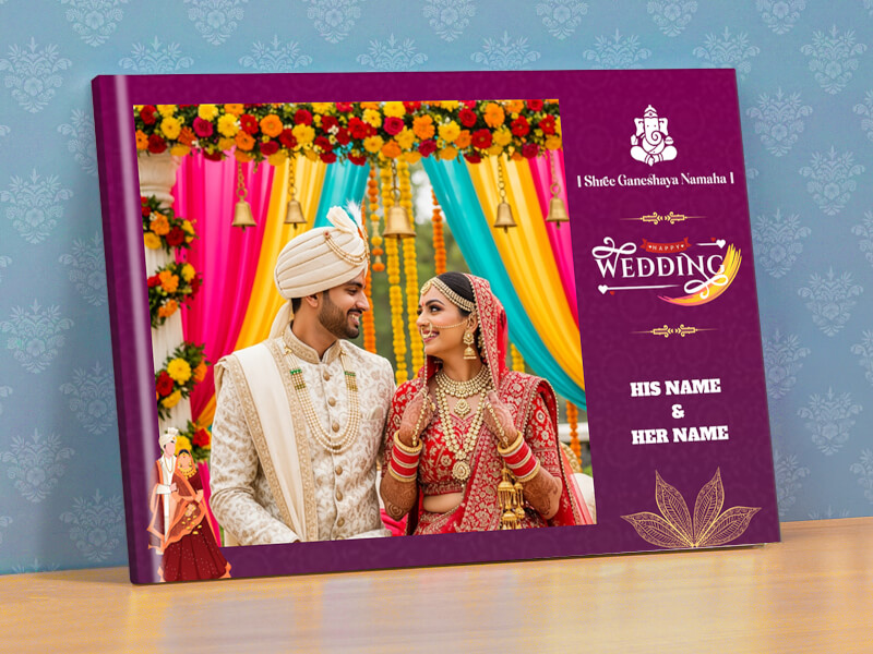Personalised Traditional Wedding Photo Album