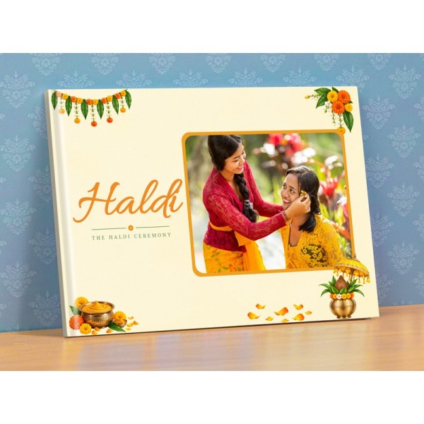 Haldi Ceremony Marigold Memories Photobook