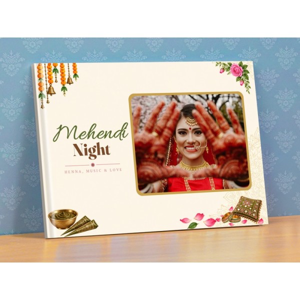 Mehendi Night Henna and Roses Photobook