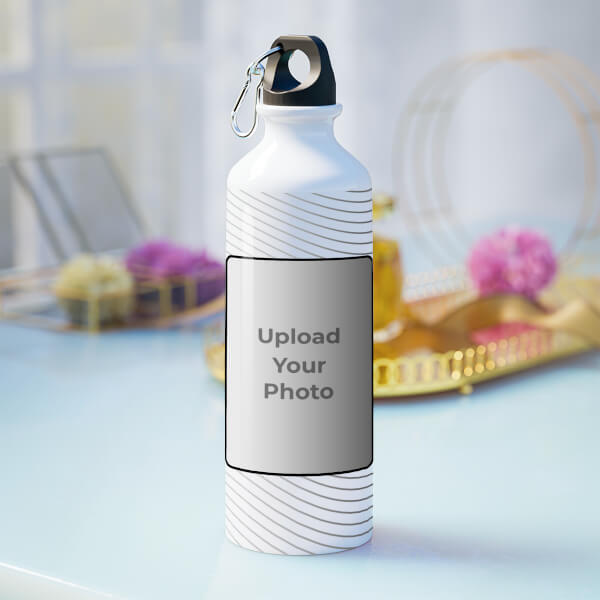 3 picture upload with wave design sipper bottle-Printshoppy Sipper Bottles