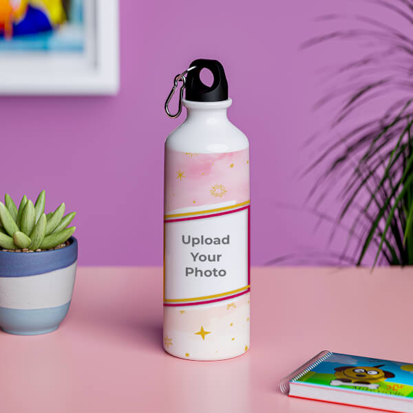 Princess with name and photo design sipper bottle-Printshoppy Sipper Bottles