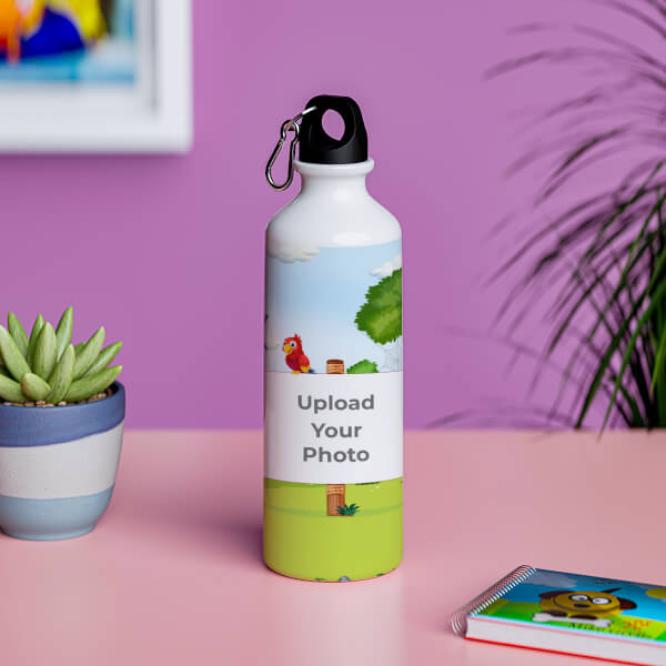 Water bottle for kids with funny animal design custom sipper-Printshoppy Sipper Bottles