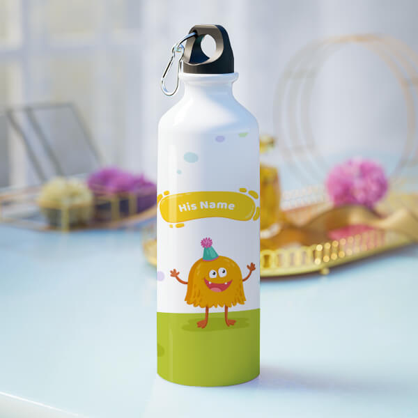 Cartoon funny images with custom text and image sipper-Printshoppy Sipper Bottles