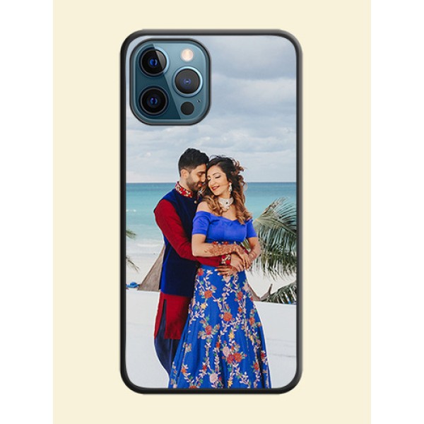 Full Single Pic Upload On Space Black Personalized Soft Matte Phone Covers -Apple Iphone 12 Pro Max Full Single Pic Upload On Space Black Personalized Soft Matte Phone Covers -Apple Iphone 12 Pro Max