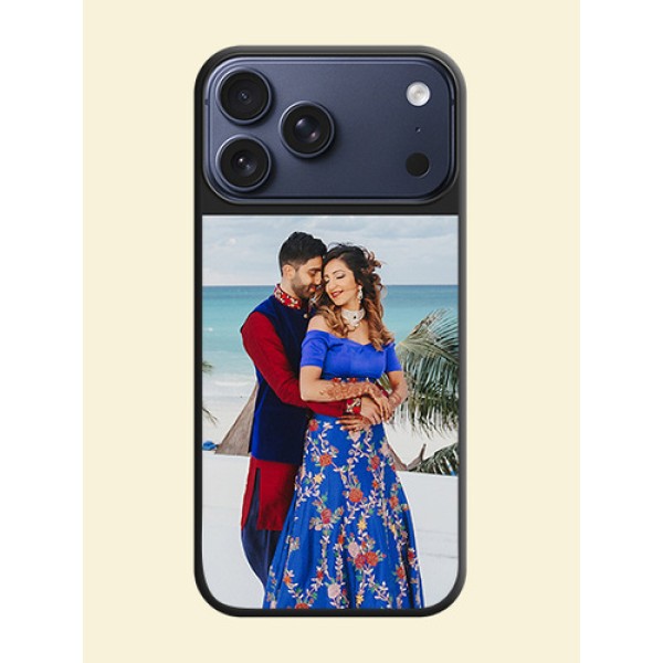 Image Upload With Space Black Color On Custom Soft Matte Mobile Back Cover - Apple iPhone 18 Pro Max Image Upload With Space Black Color On Custom Soft Matte Mobile Back Cover - Apple iPhone 18 Pro Max