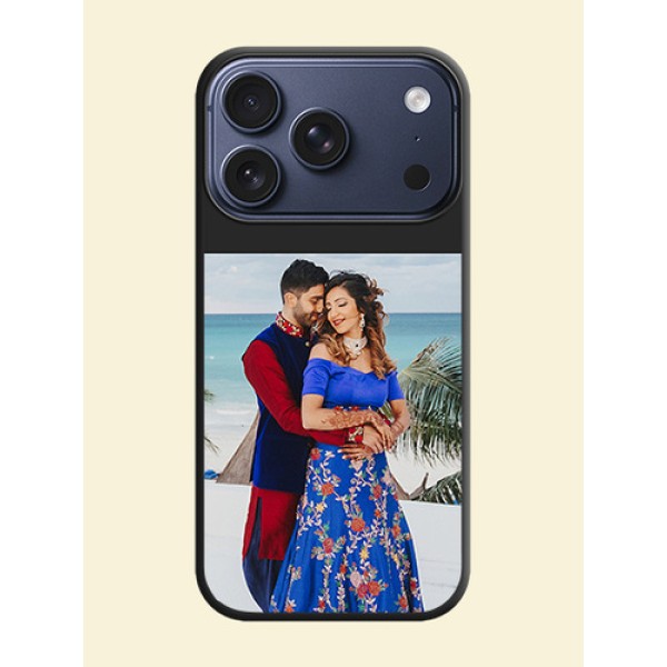 Image Upload With Space Black Color On Custom Soft Matte Mobile Back Cover - Apple iPhone 18 Pro Image Upload With Space Black Color On Custom Soft Matte Mobile Back Cover - Apple iPhone 18 Pro