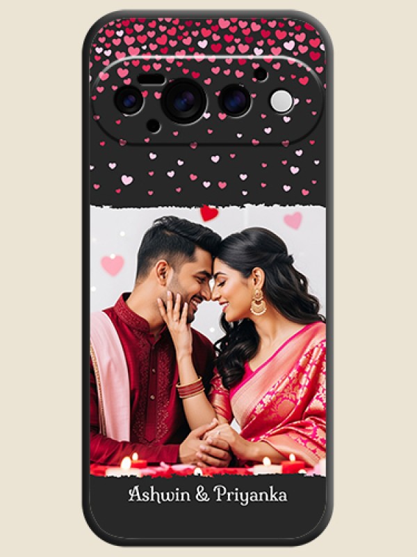 Fall in Love with Your Partner on Photo On Space Black Custom Soft Matte Mobile Back Cover - Google Pixel 11 Pro 5G